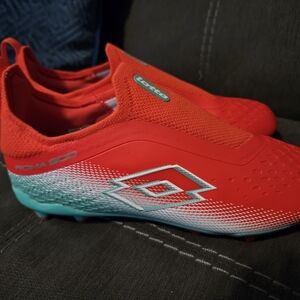 Lotto Kids Red Soccer Shoes